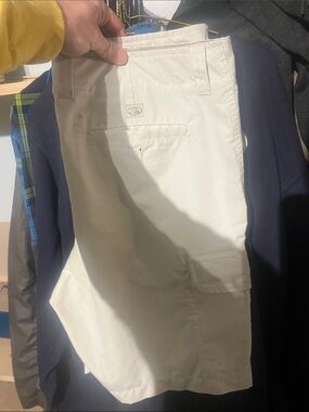 Quicksilver edition, the Men's Cream Chino Pants - Casual Tailored Fit shorts